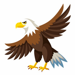 bald eagle in flight