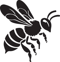 illustration of a bee