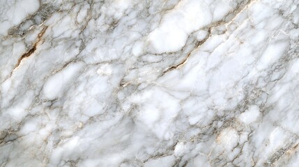 Obraz premium White marble texture with gold veins.
