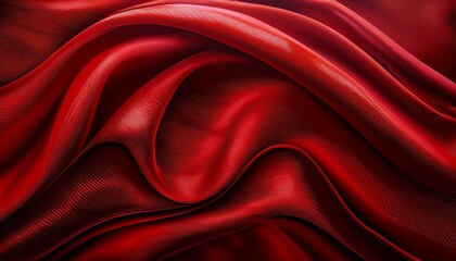 Obraz premium red silk background