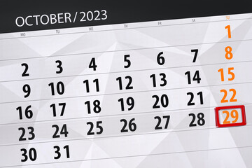 Calendar 2024, deadline, day, month, page, organizer, date, December, sunday, number 29