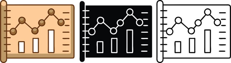 Data Analysis Notebook Charts, Graphs, Trends, Statistics, Reports