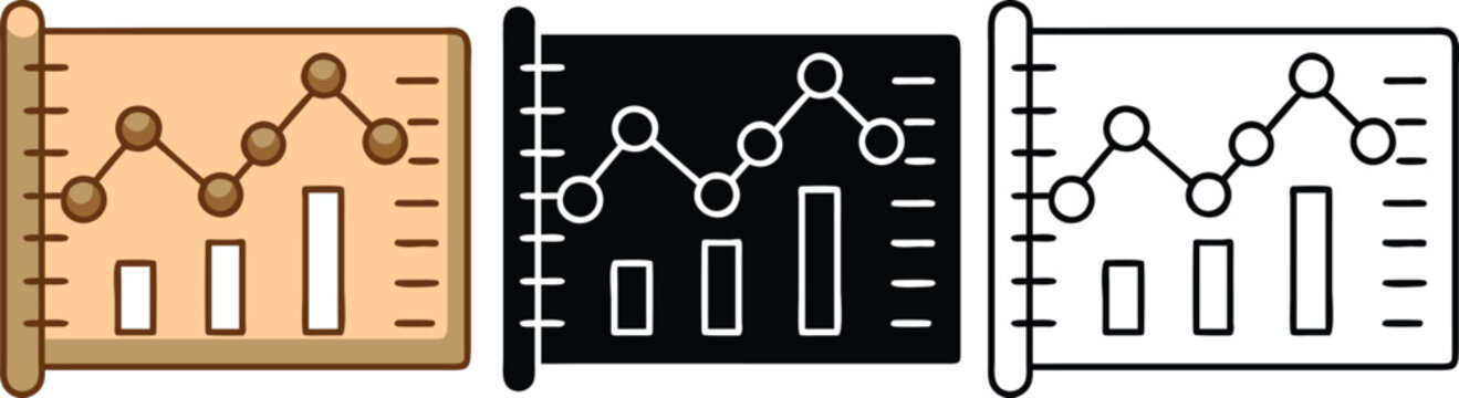 Data Analysis Notebook Charts, Graphs, Trends, Statistics, Reports