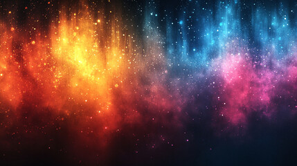 Fototapeta premium minimalist gradient background showcasing rainbow colors, symbolizing harmony, diversity, and balance amidst chaos, offering a serene yet dynamic contrast for creative expression