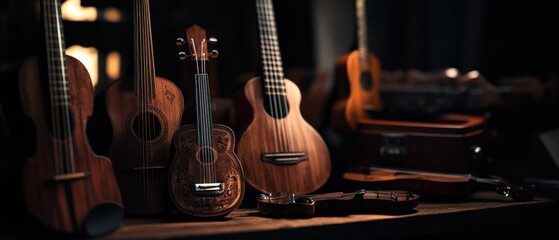 A Collection of Exquisite Stringed Instruments