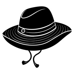 Fisherman's Hat vector illustration