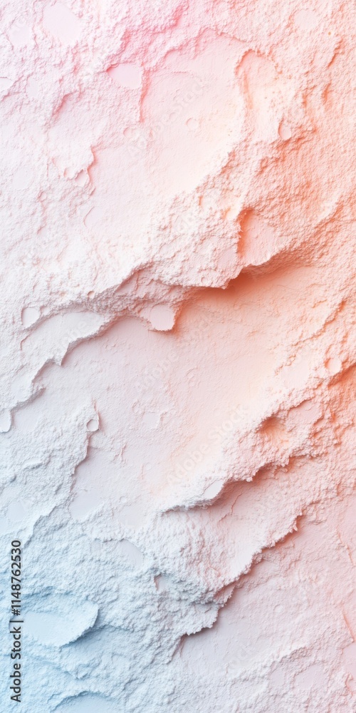 Poster Pastel Macro Textures with Soft Gradient Lighting