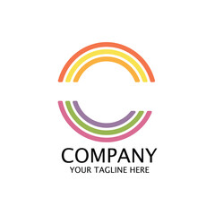 Fototapeta premium Company Logo Template Design.