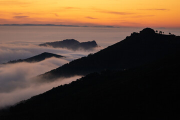 Niebla en el Geoparque