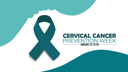 Cervical Cancer awareness month design poster banner