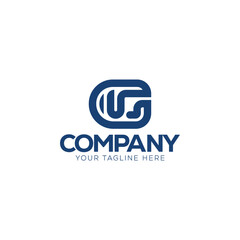 Monogram logo design