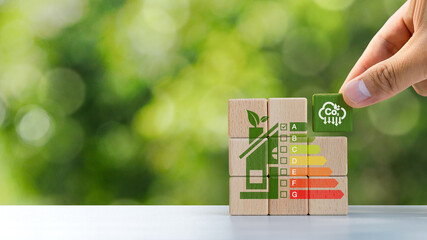 Home Improvement concept, Home Energy Efficiency, Eco-Friendly Home Improvement, Cost Savings and...