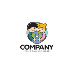 Logo of a happy planet. 