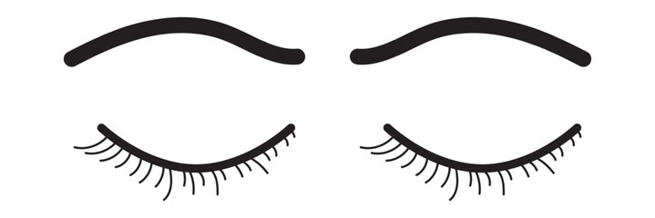 Eye icon set. Simple eye icon, vision symbol, eye, view. Retina scan eye icons. Show password and hidden password. Eyesight symbol. Editable stroke. Vector illustration