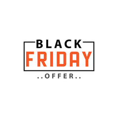 Black Friday sale, Black friday concept in flat design, Black friday best deals, Sale event web banner. Discount offer banner, sale teg, special offer
