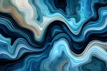 An abstract digital banner featuring a data connection theme in blue and black colors