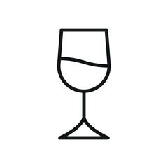 Wine drink icon brings a refined and classy touch