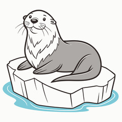 A vibrant vector artwork of a flock of ducks flying in formation, symbolizing migration and teamwork.