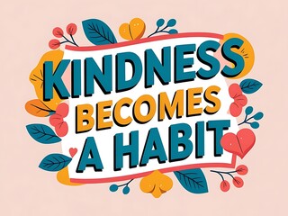 Kindness Becomes A Habit Floral Design