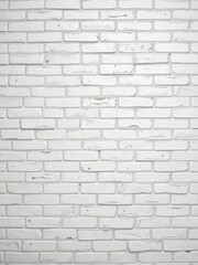 Fototapeta premium Distressed white brick wall, textured background, grungy, architecture, surface