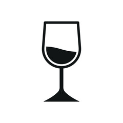 Wine drink icon brings a refined and classy touch