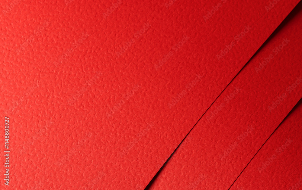 Leinwandbilder crimson red paper texture with a grainy, perforated surface and smooth patterns. the vibrant, warm t