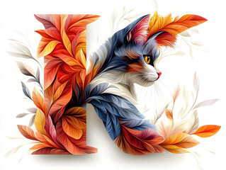 cat, alphabet, feline, letters, typography, design, artistic, creative, cute, playful, whimsical, stylized, paw, tail, ears, whiskers, kitty, illustration, decorative, unique, charming, expressive, me