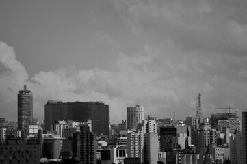 São Paulo Brazil Landscape Retrô Vintage
