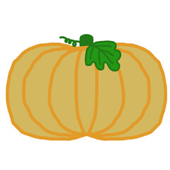 pumpkin isolated on white background