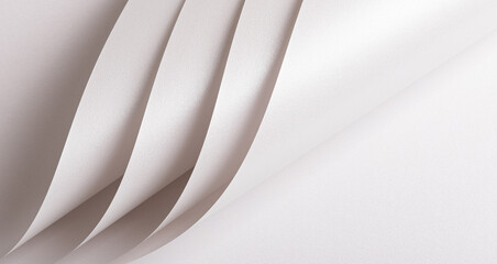 White paper texture with a frosted metallic finish in cool silver and gray tones. The glossy sheen,...