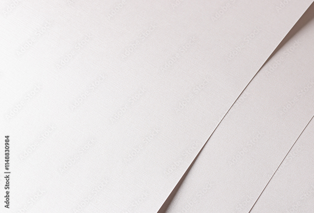 Poster white paper texture with a smooth satin finish and subtle lines. the delicate gradient and refined m