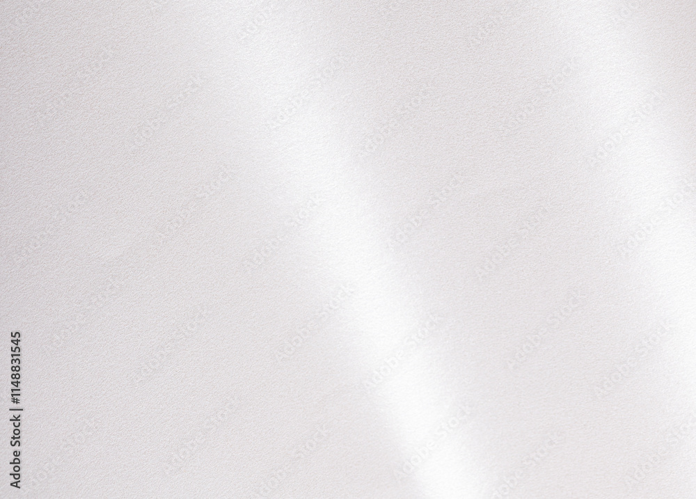 Poster White paper texture with a soft, glossy, pearlescent finish in cool silver and frosted gray tones. The sleek sheen and shimmering gradient create an elegant, minimalist design with