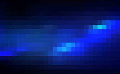 Gradient blue background. Geometric texture of light-dark blue squares. The substrate for branding,...
