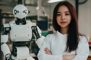Innovative collaboration between human and robot in modern labor
