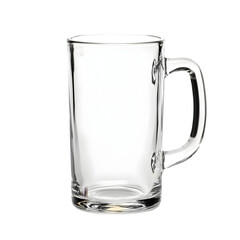Empty Glass Mug  Clear Drinking Glass  Beverage Cup  Transparent  Kitchenware  Mockup