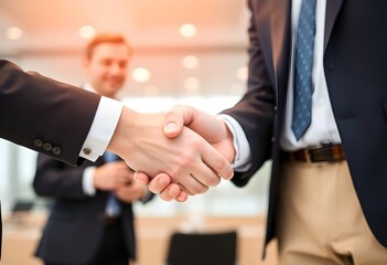 Handshake Symbolizing Partnership