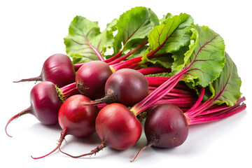 radish isolated on white background