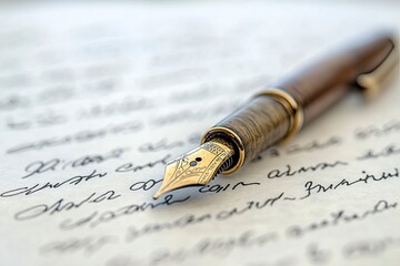 close up of a note paper on white background 