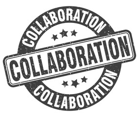 COLLABORATION stamp