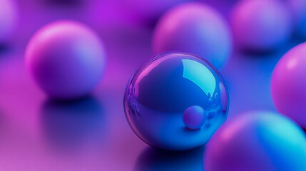 Spheres, purple, pastel, background picture