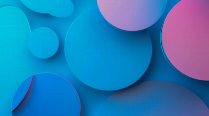 Obraz premium website background, gradient, 3d shapes geometry, futuristic design