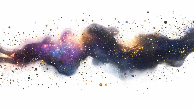 Aurous glitter galaxy cloud glitters png. auric. illustration. Auric. Illustration