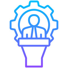 Fototapeta premium Leader Icon