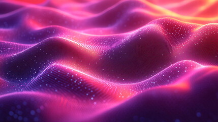 3D rendering of a vibrant digital binary code matrix, symbolizing the connectivity, complexity, and data flood of the modern digital era. The blurred colorful design evokes digital chaos and innovatio