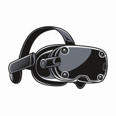 Virtual Reality Headset Vector Icon