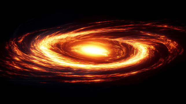 Ultra dense quasar core in vibrant 3d illustration showcasing cosmic phenomena and astrophysical concepts. Quasar. Illustration