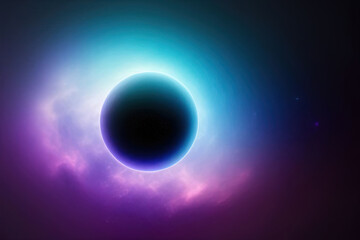 Space surreal abstract background