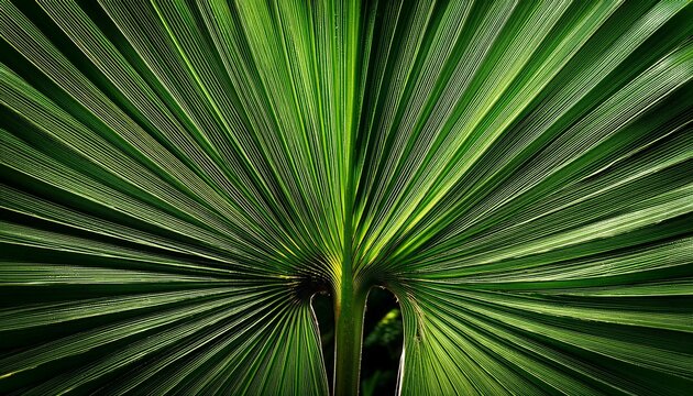 palm tree leaves - Powered by Adobe