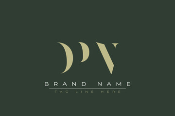 DPN abstract letter logo design. This logo is designed by three abstract letters. 