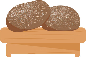 Kinako Mochi- Japanese New Year's dessert a stand.